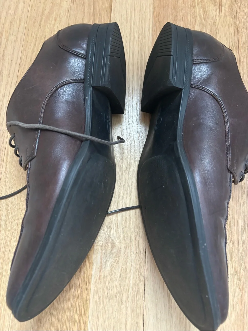 Cole Haan Brown Leather Derby Shoes